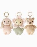 Baby bag charm set (floral)