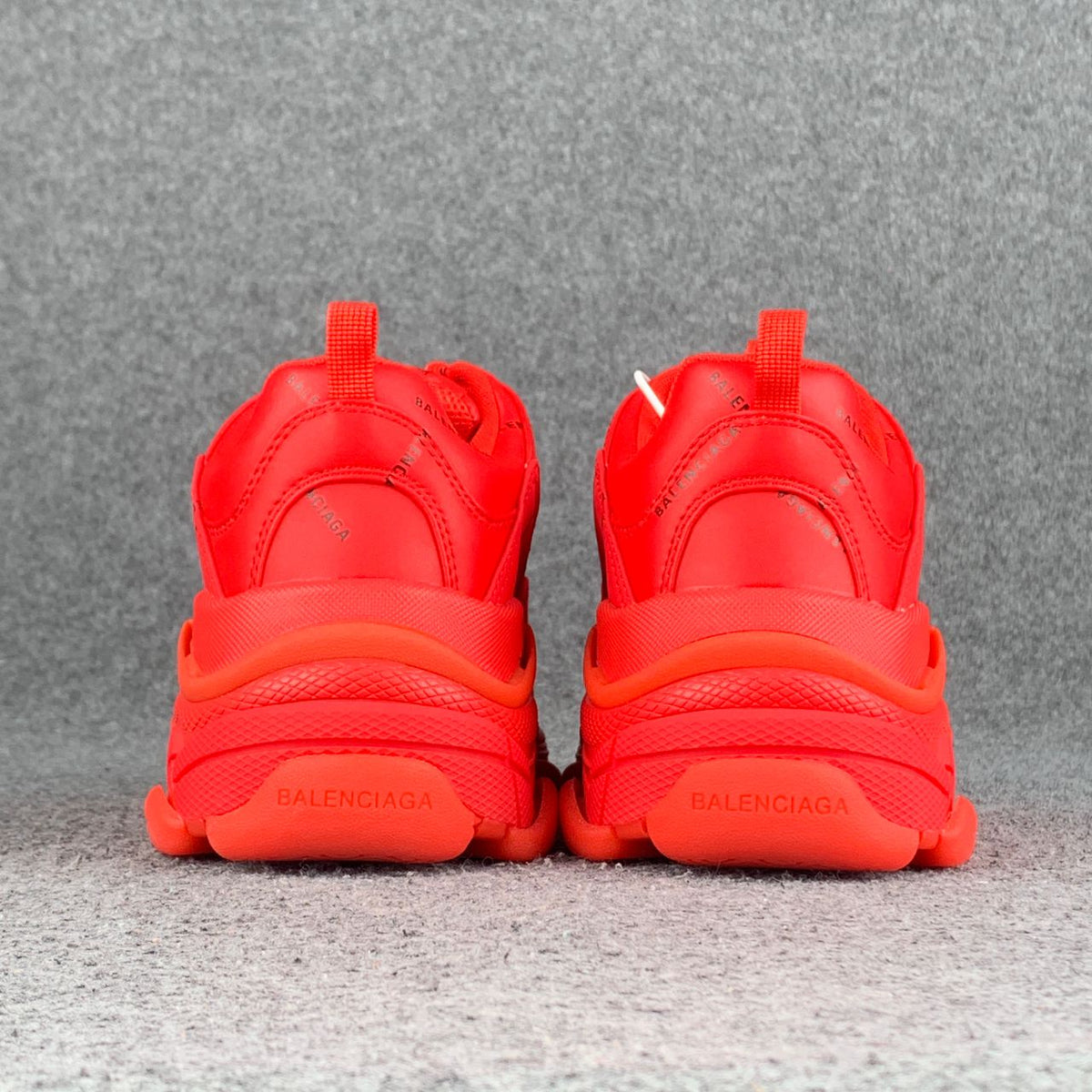 Balenciaga Triple S 'Allover Logo - Red'