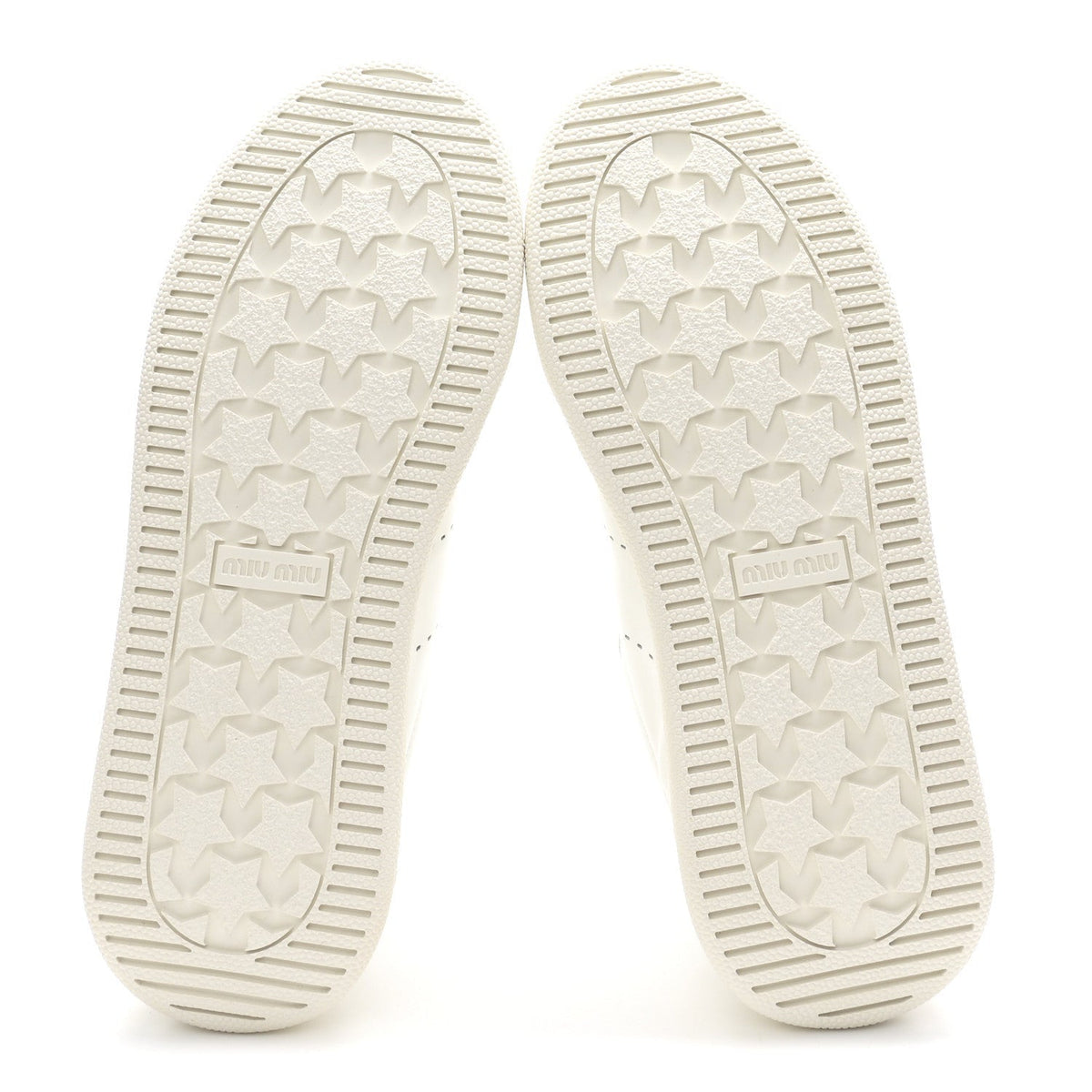 Calfskin Womens Low Top Sneakers 6.5 White
