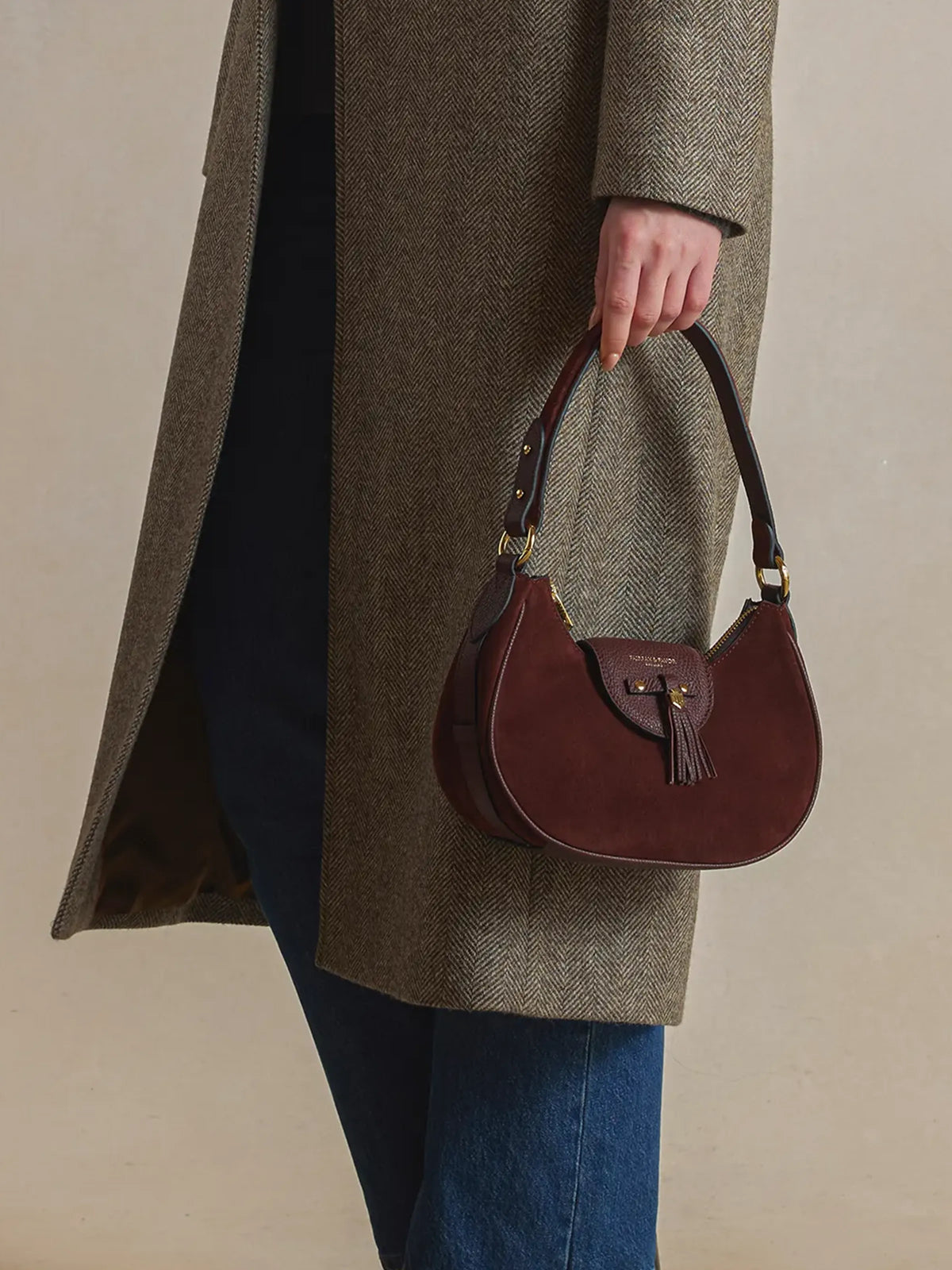 Windsor Shoulder Bag - Port Suede (Store Exclusive)