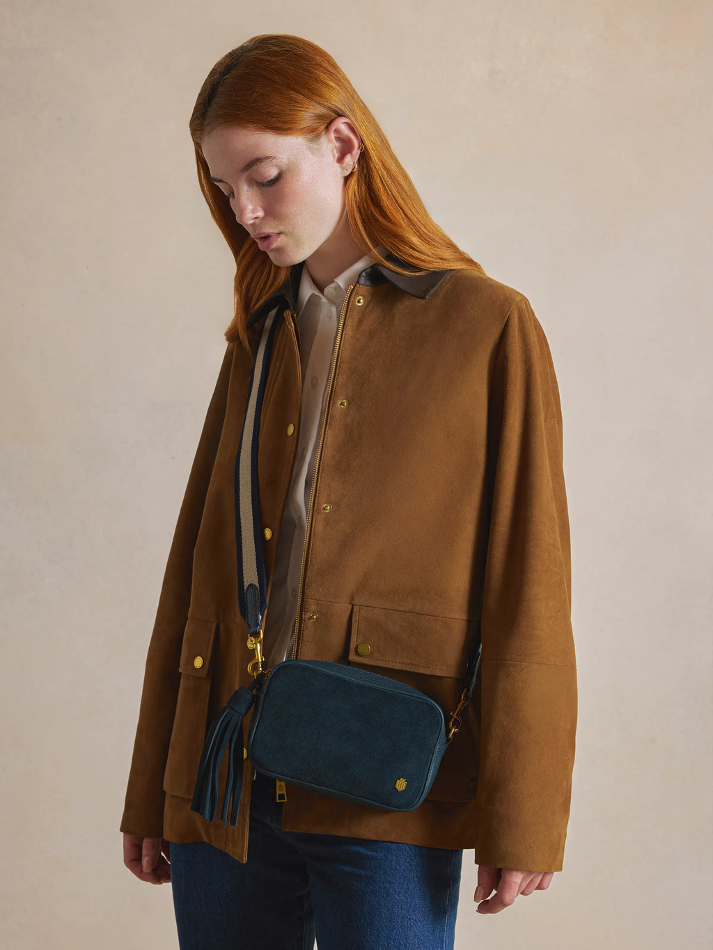 Farnham - Teal Suede