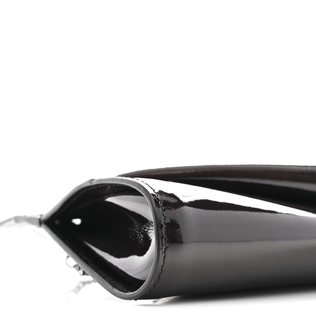 Patent Psychic Loubitwist Clutch Black
