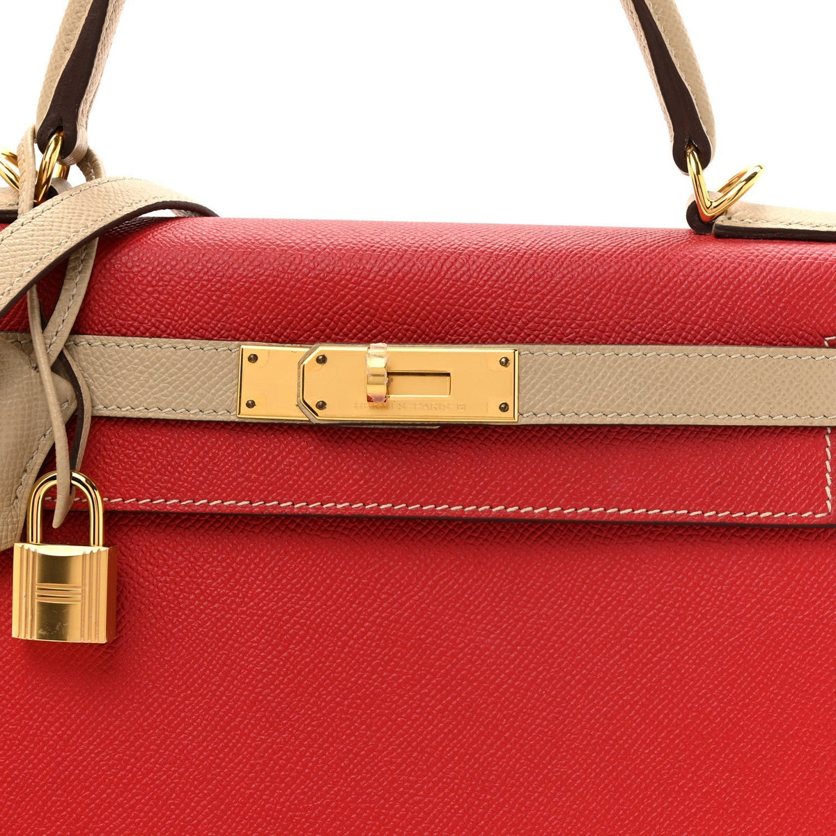 Epsom Horseshoe Kelly Sellier 28 Rouge Casaque Trench