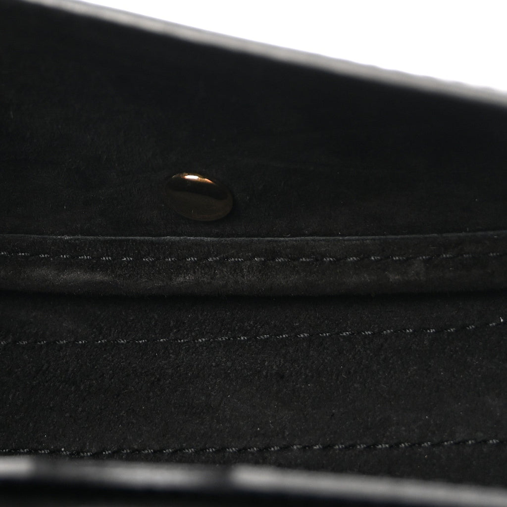 Box Calfskin East West Bobby Bag Black