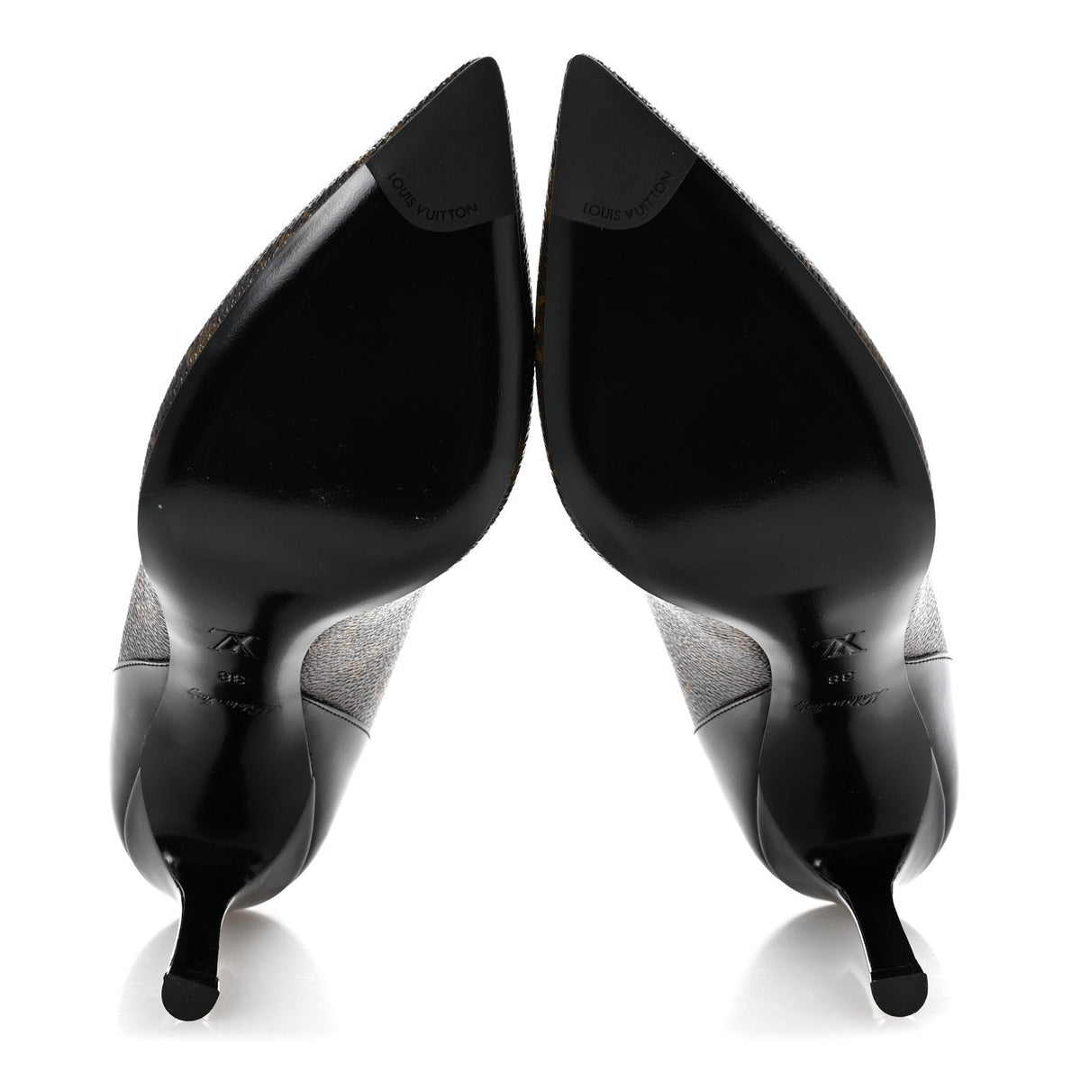 Monogram Cherie Pumps 38 Black
