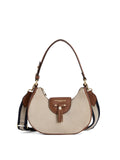 Windsor Shoulder Bag - Tan & Stone Leather