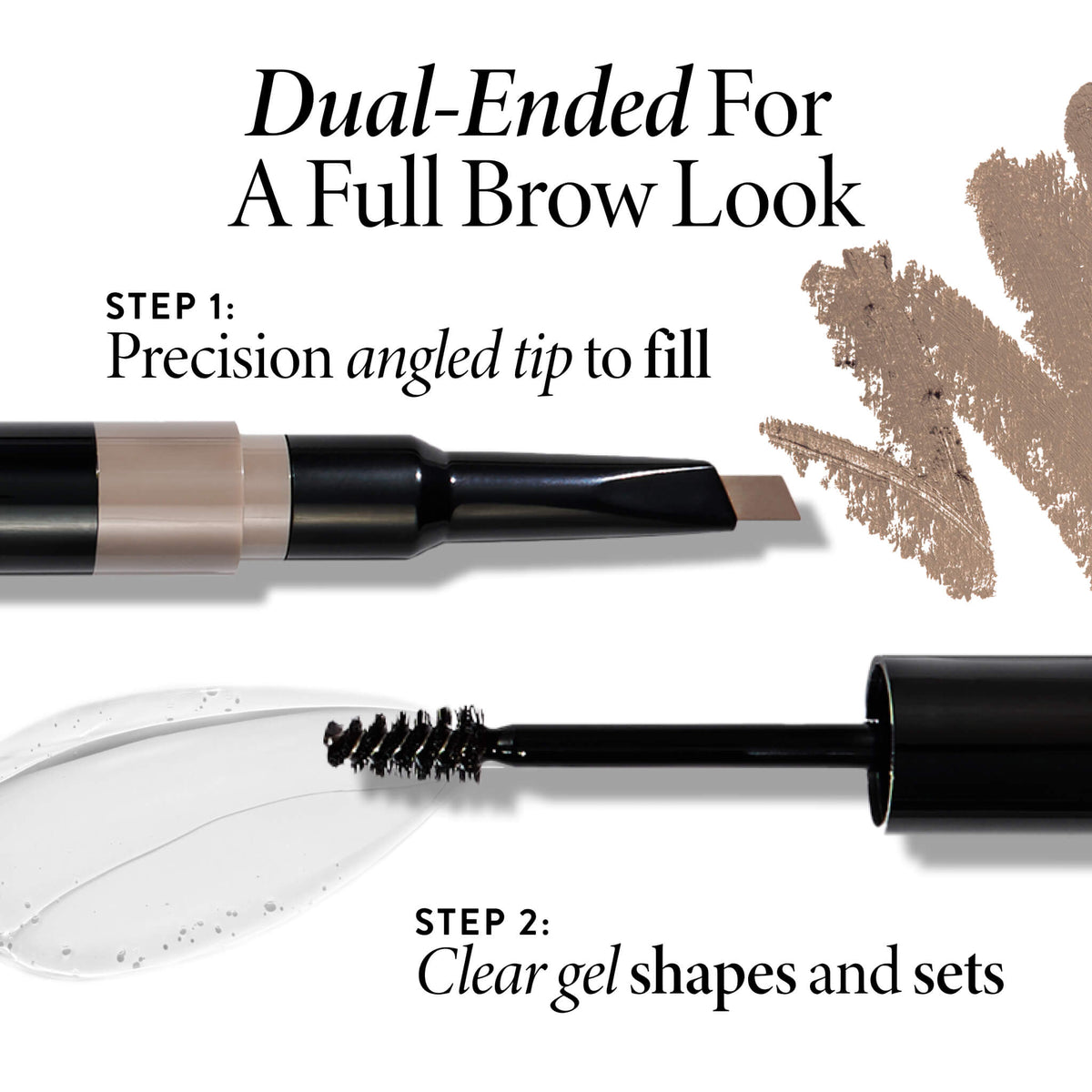 Sculpt-n-Stay Waterproof Brow Pencil & Gel