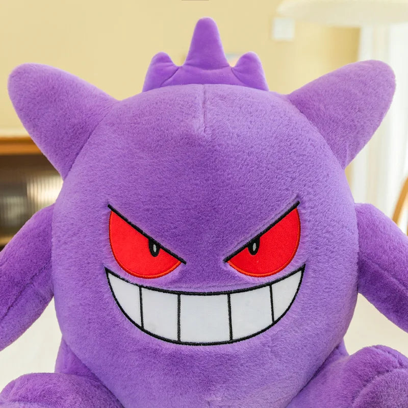 30-65cm Big size Plush Gengar Pokemon Doll Anime Stuffed Toys Cute Cartoon Gengar Pokémon Pillow Holiday Birthday Gifts for Kids