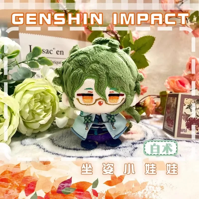 Genshin Impact Durin Varka Flins Plush Toy Stuffed Doll Mini Soft Pendant 12cm Game Cartoon Arlecchino Mualani Kinich Fans Gifts