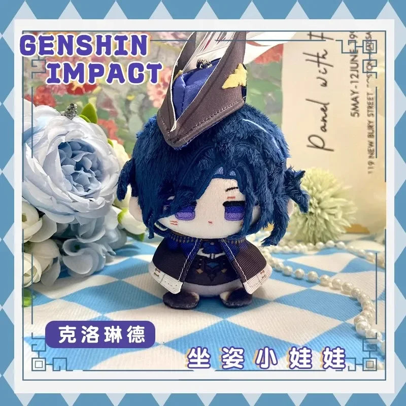 Genshin Impact Durin Varka Flins Plush Toy Stuffed Doll Mini Soft Pendant 12cm Game Cartoon Arlecchino Mualani Kinich Fans Gifts