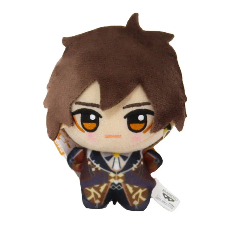 Genshin Impact Durin Varka Flins Plush Toy Stuffed Doll Mini Soft Pendant 12cm Game Cartoon Arlecchino Mualani Kinich Fans Gifts