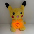 Anime Pokémon Plush Doll Pikachu Breathing Companions Soothing Sleeping Soothing Music Luminous Sleeping Christmas Toys Gifts