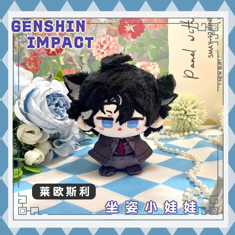 Genshin Impact Durin Varka Flins Plush Toy Stuffed Doll Mini Soft Pendant 12cm Game Cartoon Arlecchino Mualani Kinich Fans Gifts