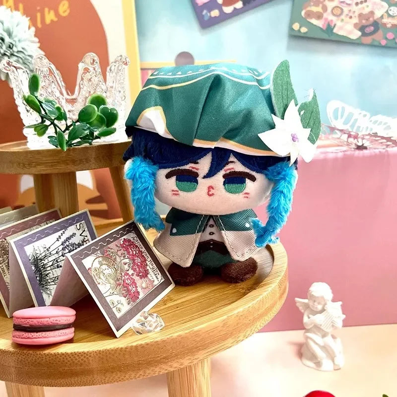Genshin Impact Durin Varka Flins Plush Toy Stuffed Doll Mini Soft Pendant 12cm Game Cartoon Arlecchino Mualani Kinich Fans Gifts