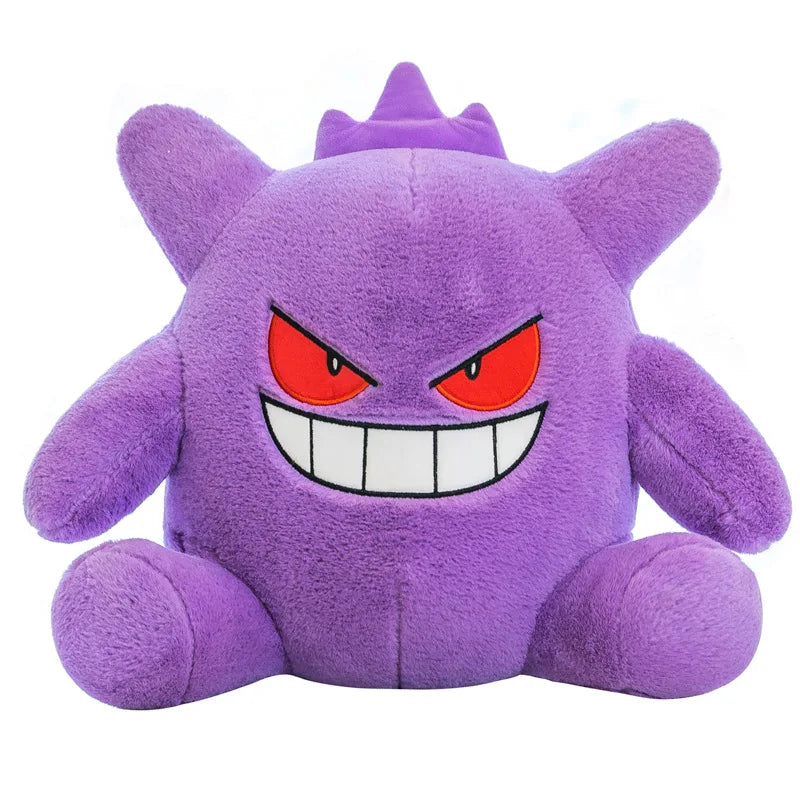 30-65cm Big size Plush Gengar Pokemon Doll Anime Stuffed Toys Cute Cartoon Gengar Pokémon Pillow Holiday Birthday Gifts for Kids