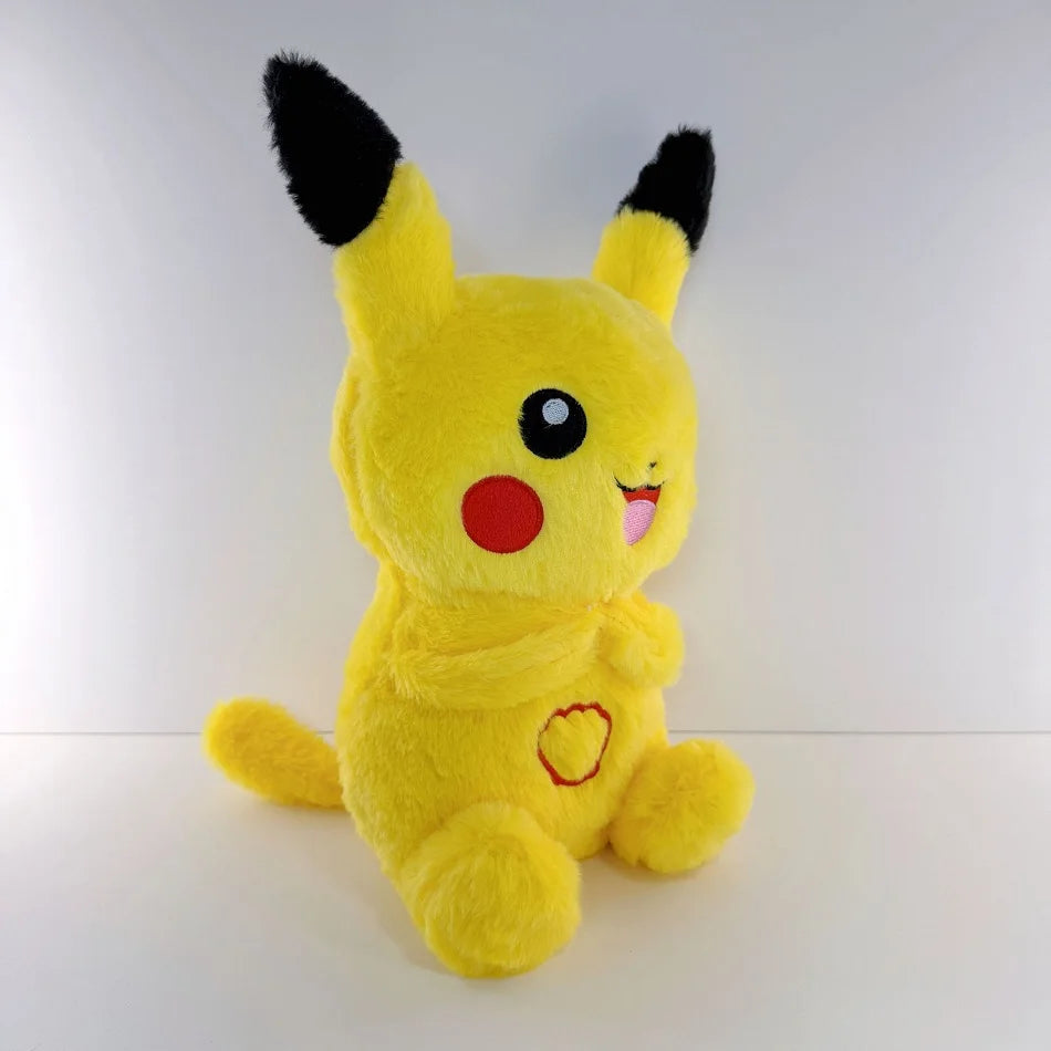 Anime Pokémon Plush Doll Pikachu Breathing Companions Soothing Sleeping Soothing Music Luminous Sleeping Christmas Toys Gifts