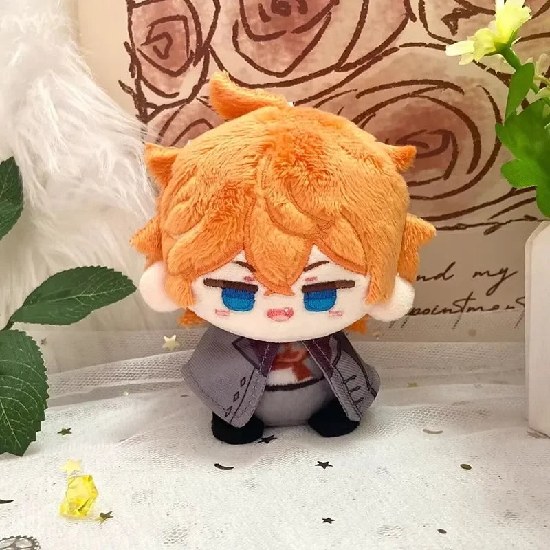 Genshin Impact Durin Varka Flins Plush Toy Stuffed Doll Mini Soft Pendant 12cm Game Cartoon Arlecchino Mualani Kinich Fans Gifts