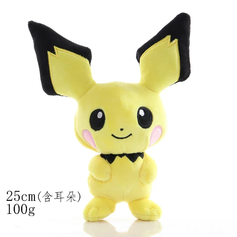 Pokemon Pikachu Peluche Squirtle Bulbasaur Charmander Cyndaquil Plush Stuffed Toys Hobbies Collection Xmas Birthday Gifts