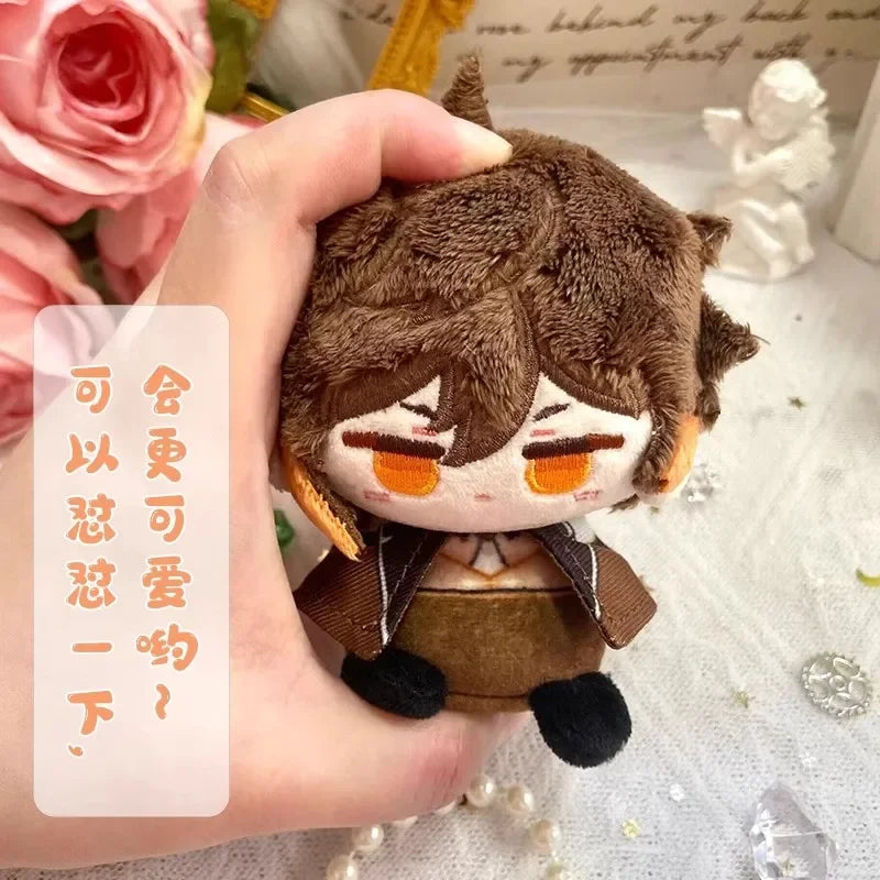 Genshin Impact Durin Varka Flins Plush Toy Stuffed Doll Mini Soft Pendant 12cm Game Cartoon Arlecchino Mualani Kinich Fans Gifts