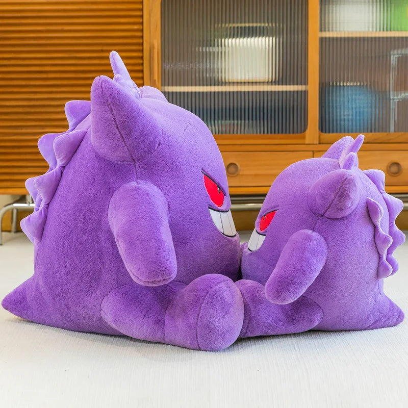 30-65cm Big size Plush Gengar Pokemon Doll Anime Stuffed Toys Cute Cartoon Gengar Pokémon Pillow Holiday Birthday Gifts for Kids
