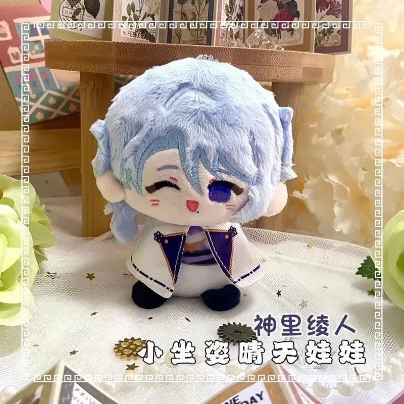 Genshin Impact Durin Varka Flins Plush Toy Stuffed Doll Mini Soft Pendant 12cm Game Cartoon Arlecchino Mualani Kinich Fans Gifts