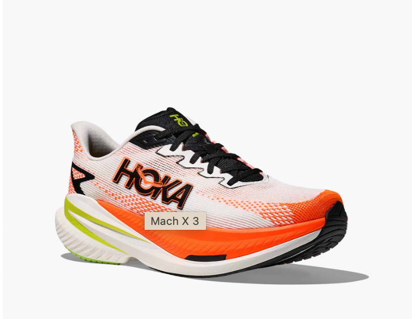 Men's Hoka Mach X 3