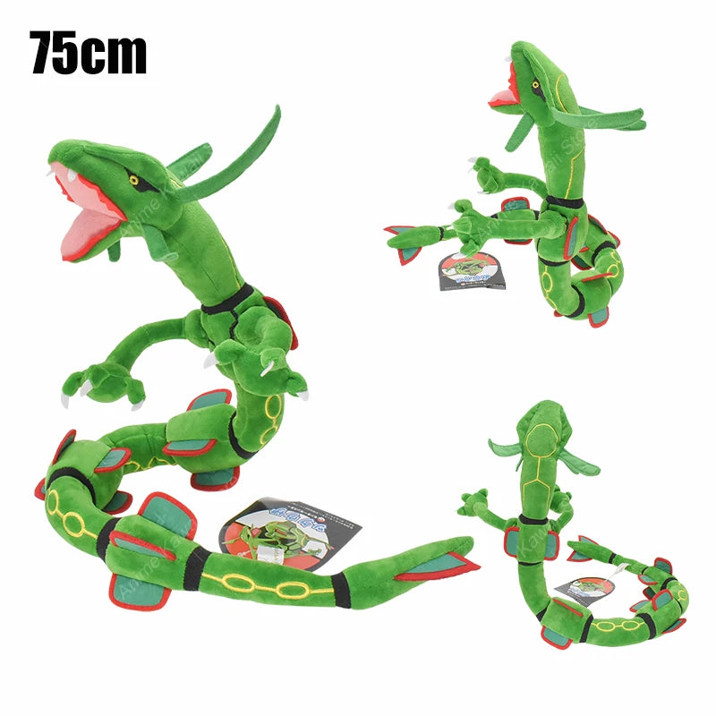 70 Styles Pokemon Plush Toys Kawaii Charizard Lucario Dragonair Rayquaza Gyarados Anime Soft Dolls Kids Birthday Christmas Gifts