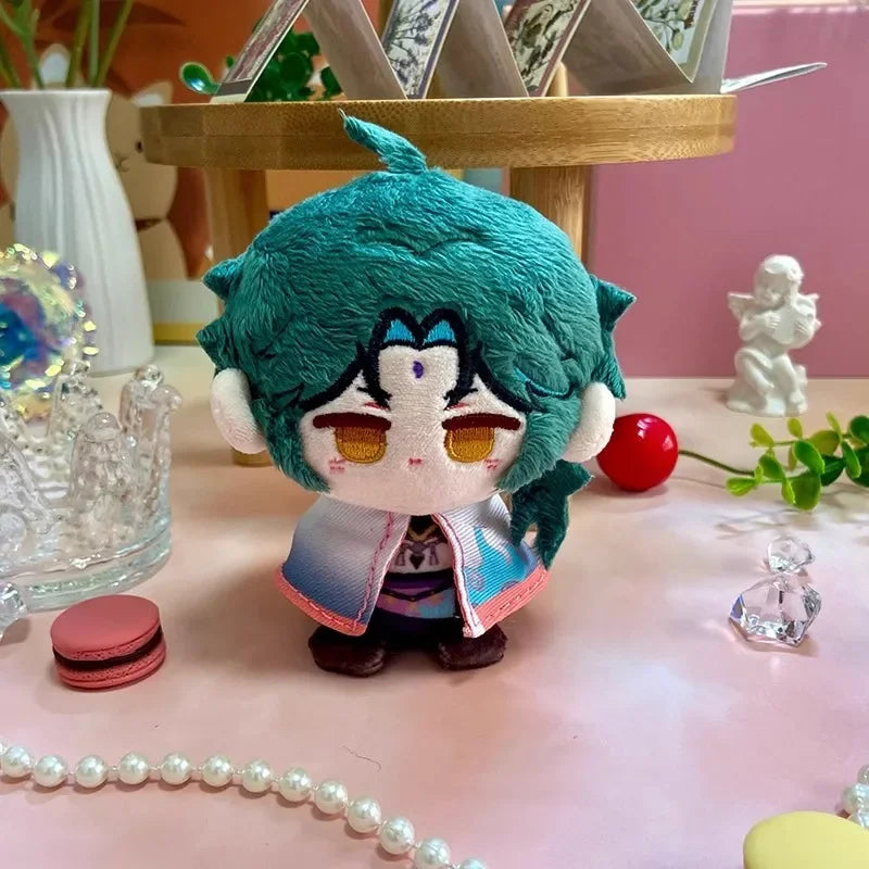 Genshin Impact Durin Varka Flins Plush Toy Stuffed Doll Mini Soft Pendant 12cm Game Cartoon Arlecchino Mualani Kinich Fans Gifts