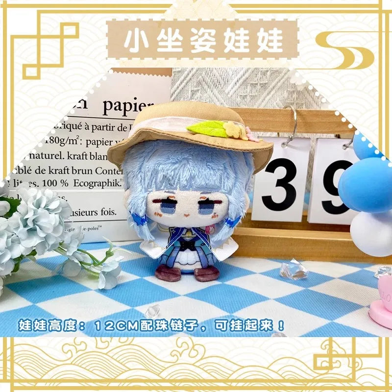 Genshin Impact Durin Varka Flins Plush Toy Stuffed Doll Mini Soft Pendant 12cm Game Cartoon Arlecchino Mualani Kinich Fans Gifts