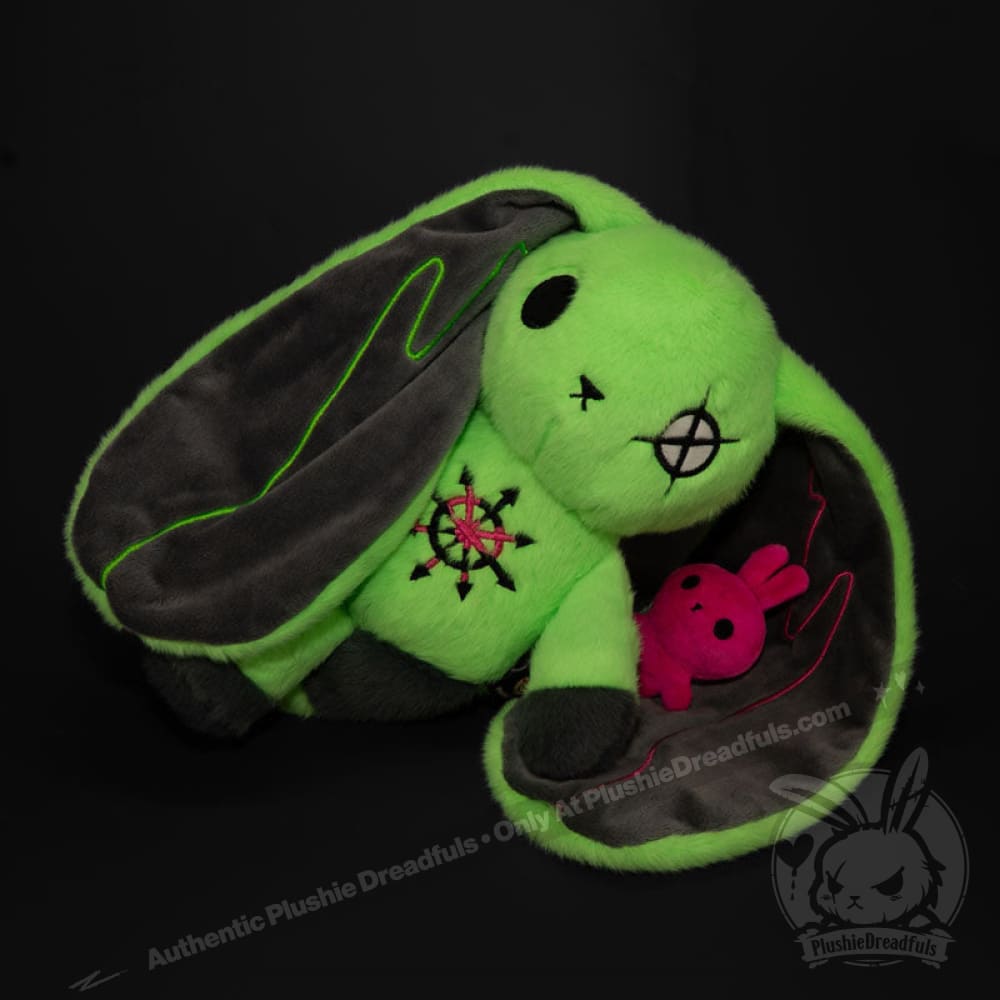 ADHD Rabbit Extra Chaos Edition- Plush Stuffed Animal