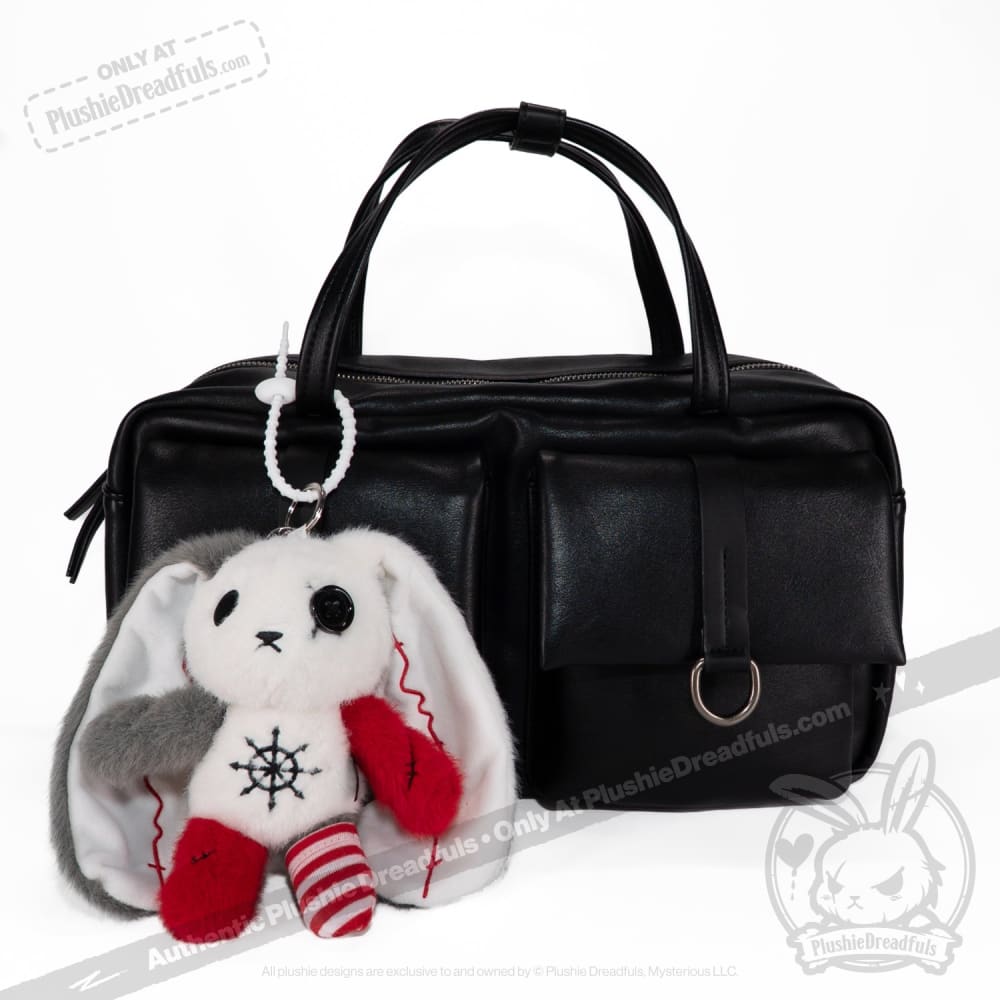 ADHD Rabbit Plush Keychain Accessory