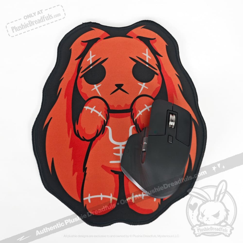 Anxiety Rabbit Mouse Pad
