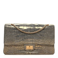 Metallic Alligator 2.55 Reissue 226 Flap Gold