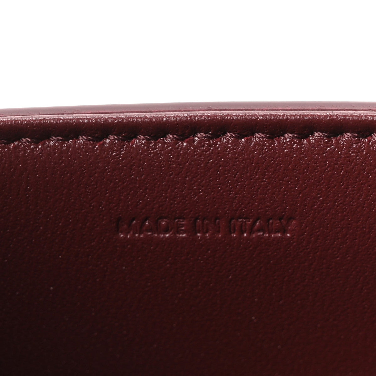 Supple Grained Calfskin Teen Nino Light Burgundy