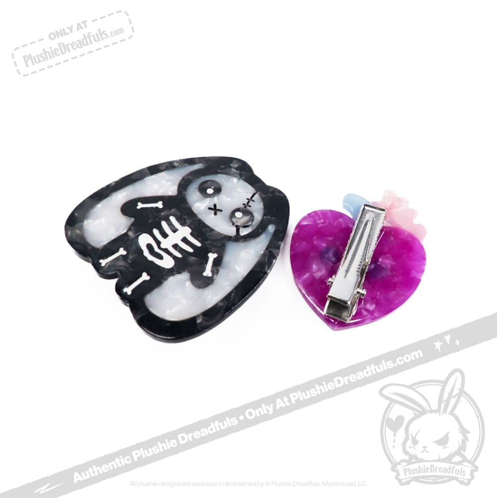 Bone Organ Izer Hair Clips