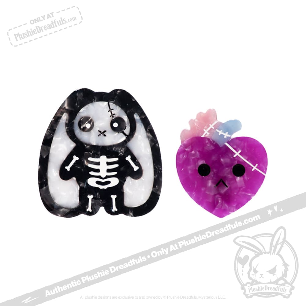 Bone Organ Izer Hair Clips