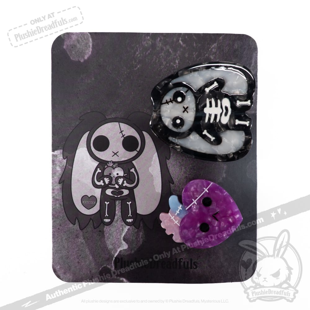 Bone Organ Izer Hair Clips