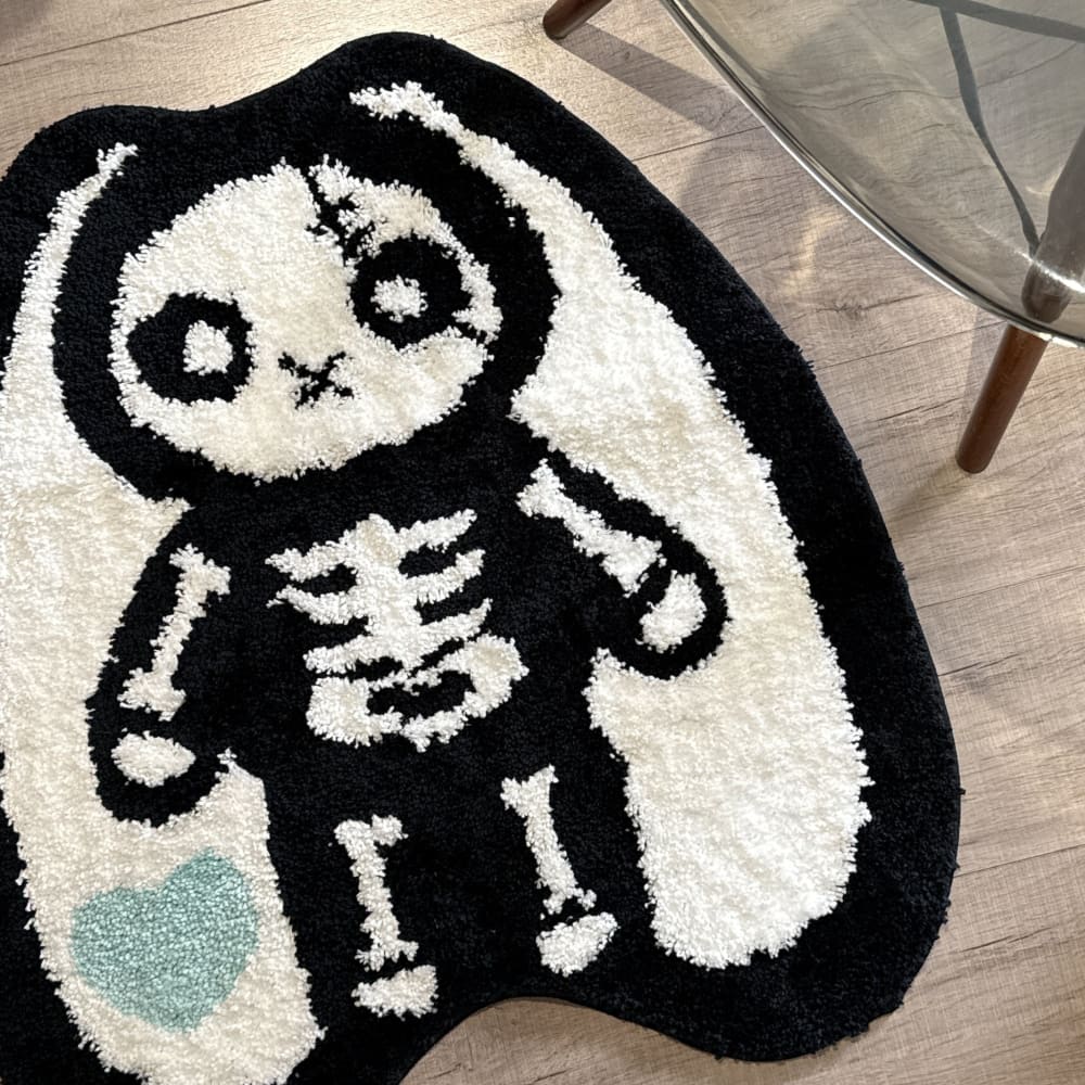 Bone Organ Izer Rabbit Rug