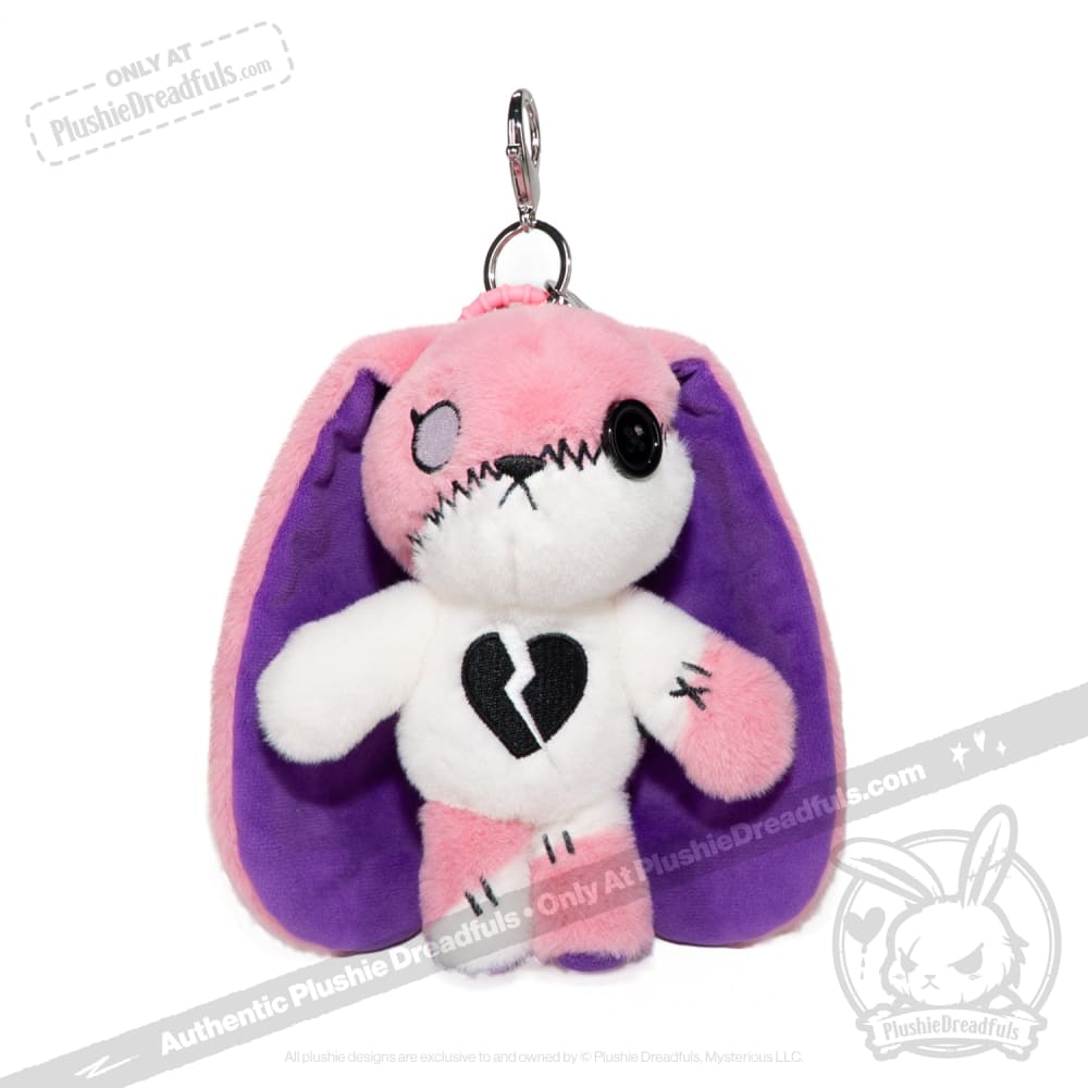 BPD Rabbit Plush Keychain Accessory