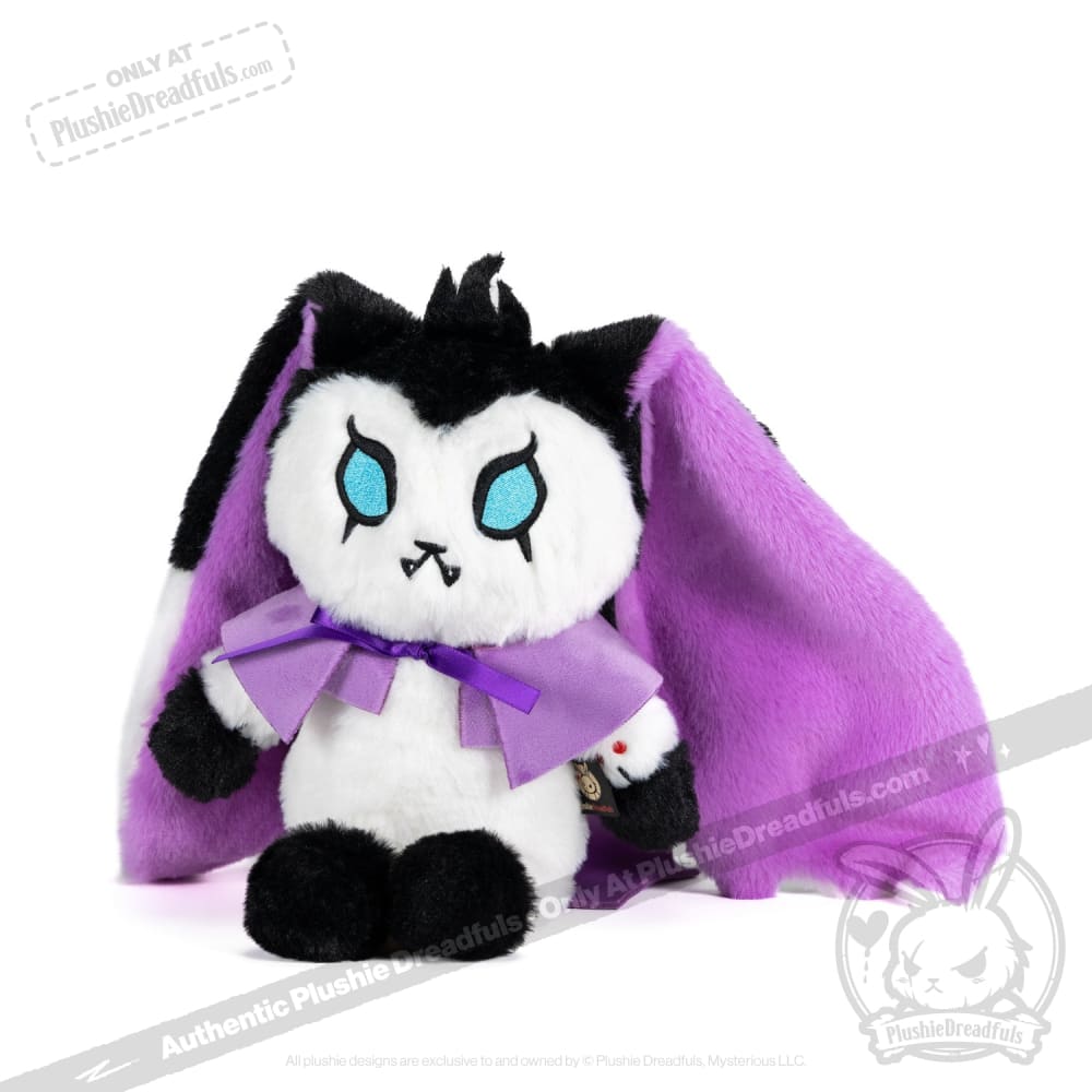"Bunny Lugosi" the Vampire Bunny - Plush Stuffed Animal