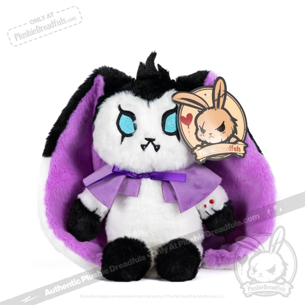 "Bunny Lugosi" the Vampire Bunny - Plush Stuffed Animal