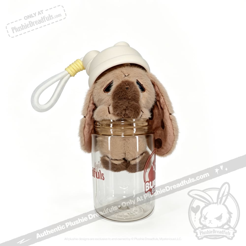 Burnout Brown Sugar Boba Bunny in Cup - Plush and Cup Collector Set