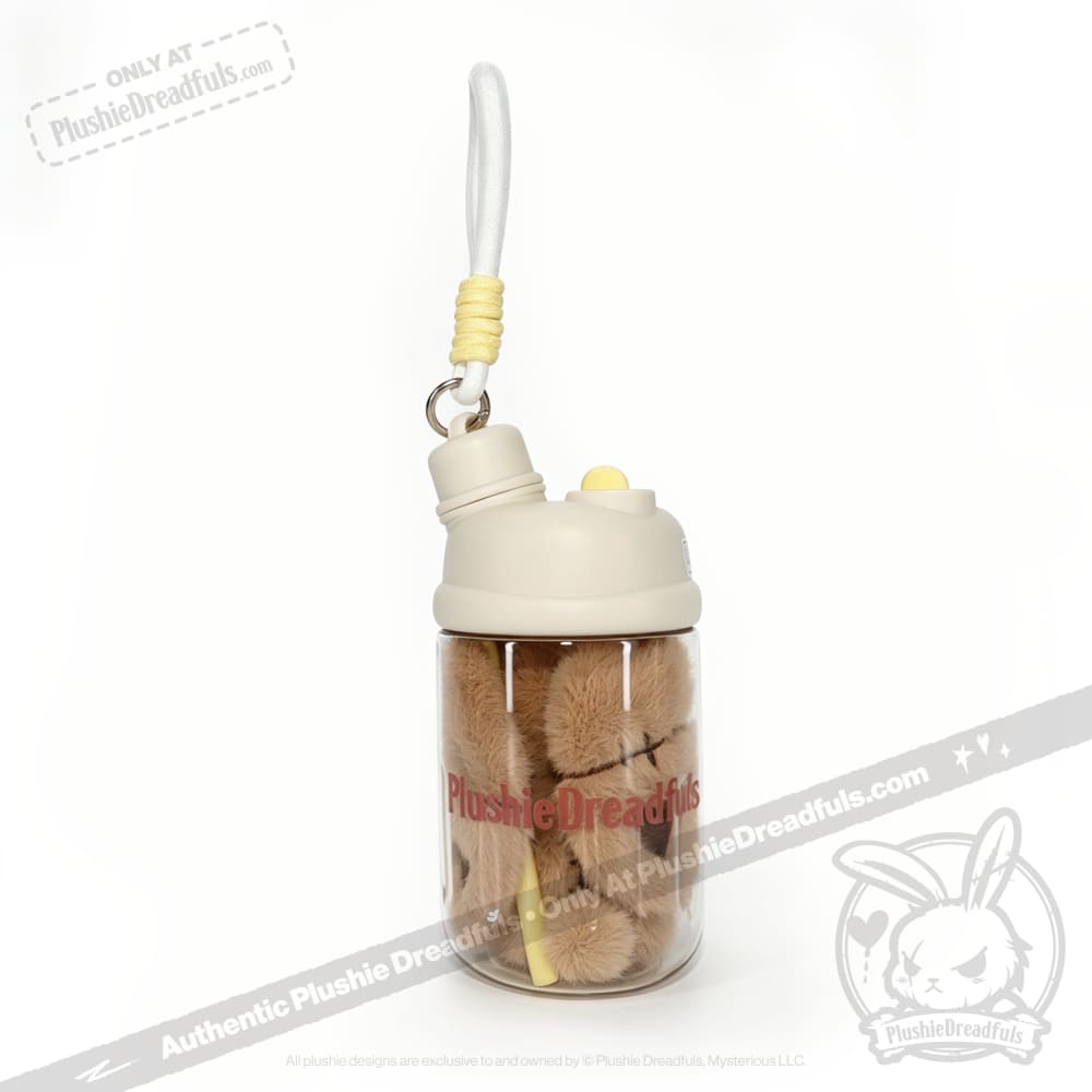 Burnout Brown Sugar Boba Bunny in Cup - Plush and Cup Collector Set