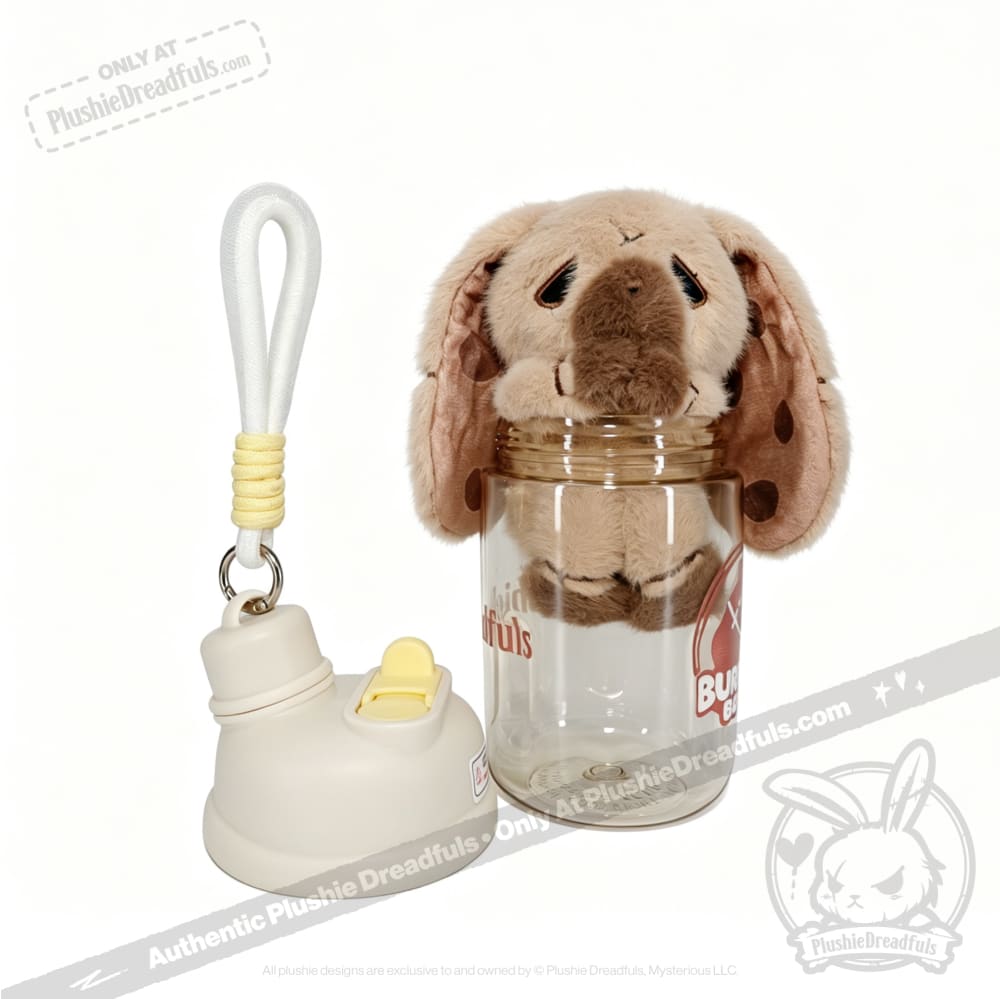 Burnout Brown Sugar Boba Bunny in Cup - Plush and Cup Collector Set