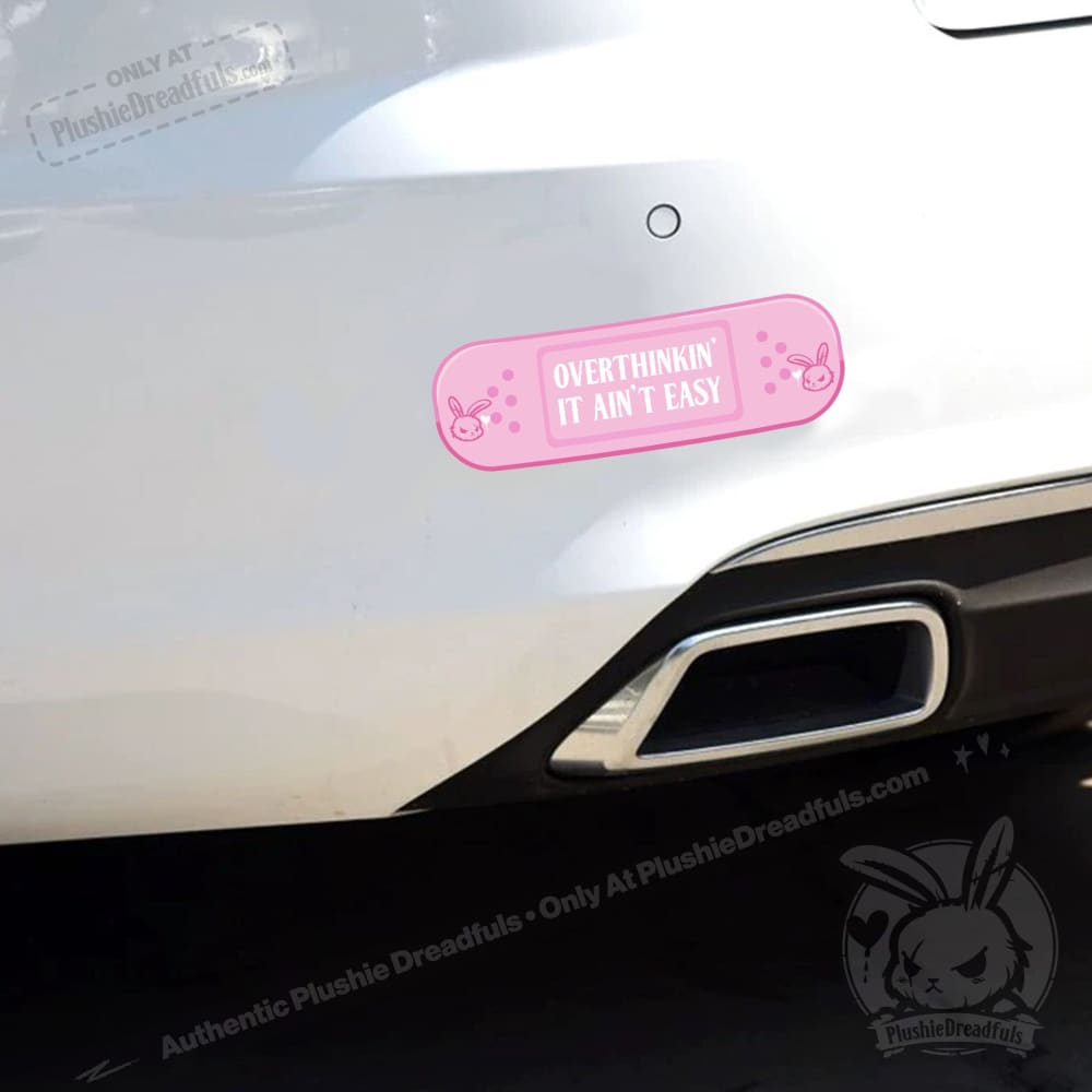 Car Decal Emotional Support Bandages