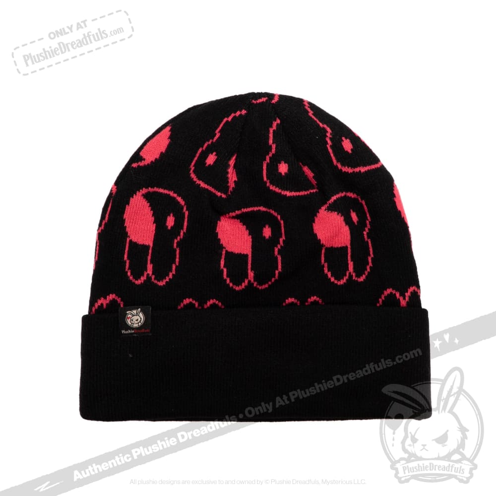 Dreadfully Reversible Beanie - Love Rabbit