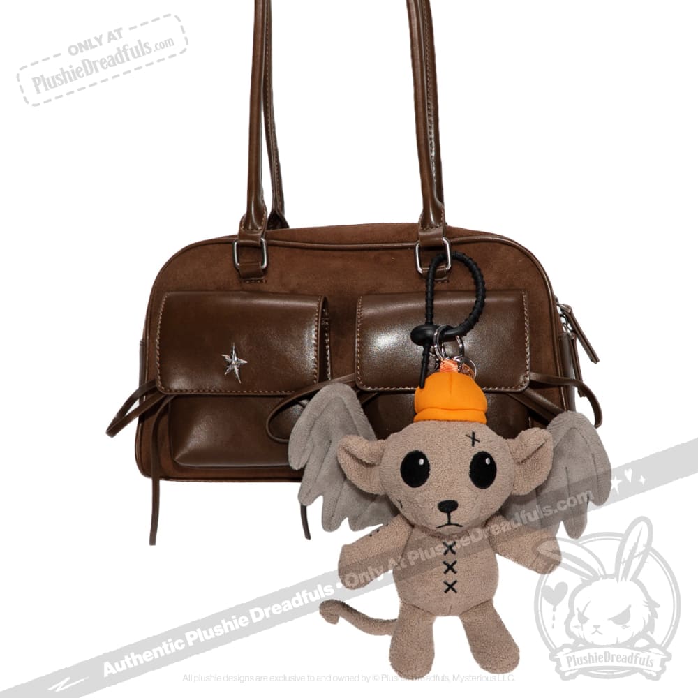 Flying Monkey Keychain Plush Accessory