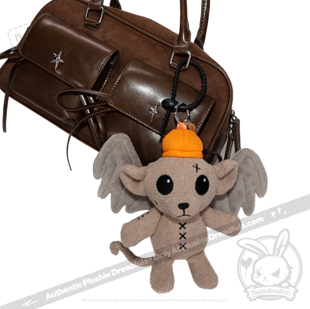 Flying Monkey Keychain Plush Accessory