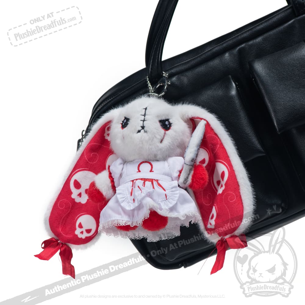 Hysteria Rabbit Plush Keychain Accessory