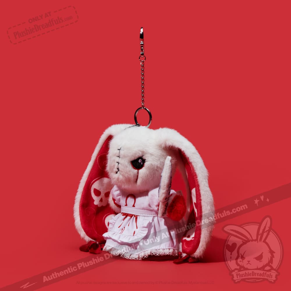 Hysteria Rabbit Plush Keychain Accessory